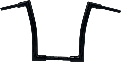FAT BAGGERS INC. 1-1/2" EZ Install Flat Top Handlebar - 14" - Black 607014-B