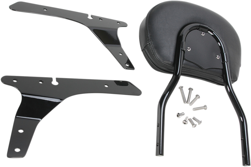COBRA Round Sissy Bar - Standard - Black - Sportster