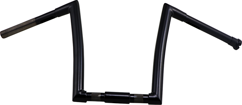 TODD'S CYCLE 1-1/4" Strip Handlebar - Springer - 12" Rise - Black 0601-2802