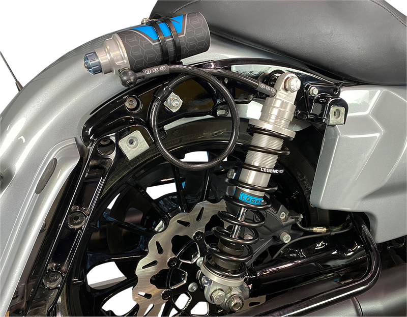 LEGEND SUSPENSION REVO ARC Remote Reservoir Shocks for 2009-2013 Touring Motorcycles