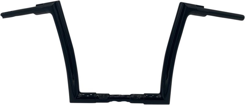 FAT BAGGERS INC. 1-1/2" EZ Install Flat Top Handlebar - 12" - Black 608012-B