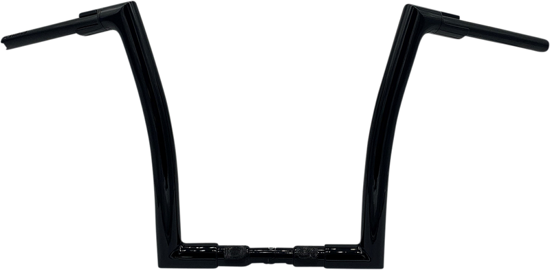 FAT BAGGERS INC. 1-1/2" EZ Install Flat Top Handlebar - 14" - Black 608014-B