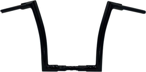 FAT BAGGERS INC. 1-1/2" EZ Install Flat Top Handlebar - 14" - Black 608014-B