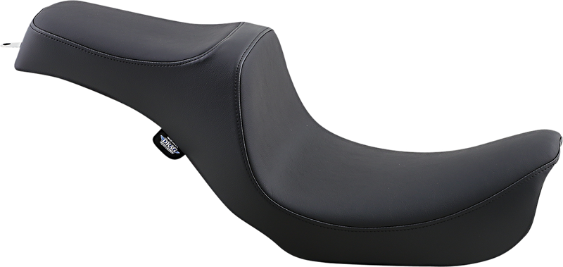 DRAG SPECIALTIES Predator III Smooth Vinyl Seat - Black - Dyna '06-'17