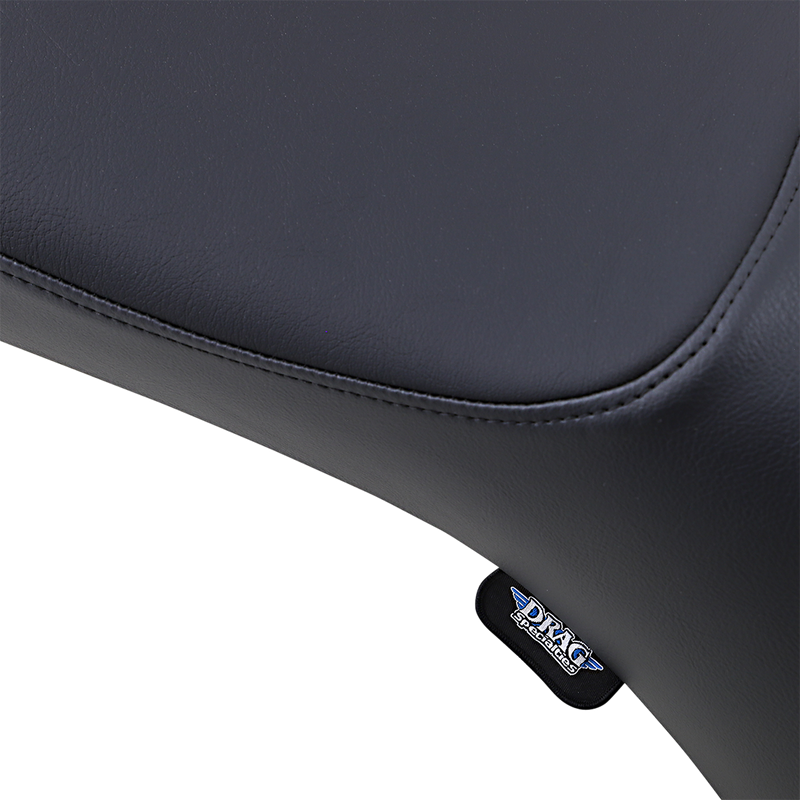 DRAG SPECIALTIES Predator III Smooth Vinyl Seat - Black - Dyna '06-'17