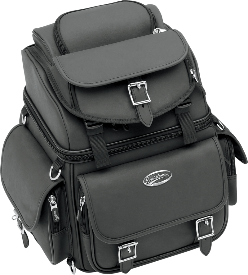 SADDLEMEN BR188EX Back Seat / Sissy Bar Bag