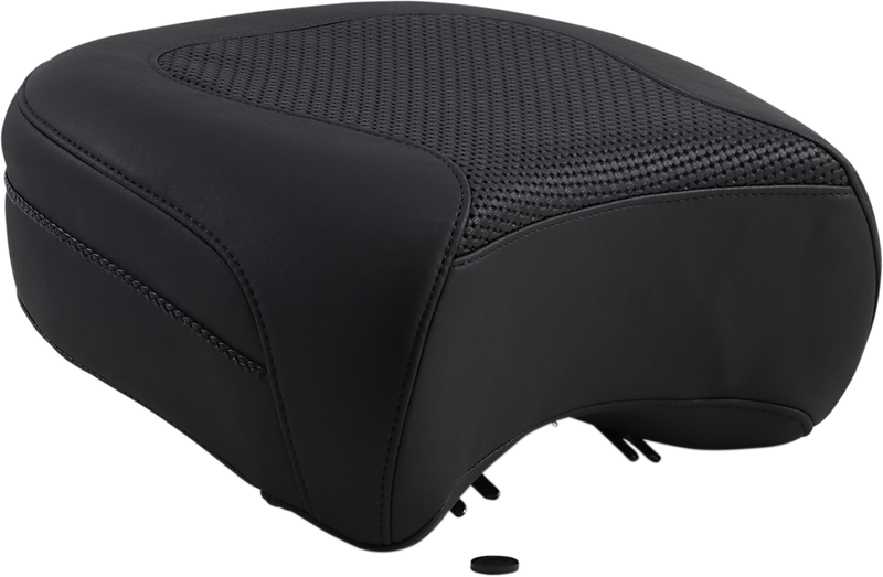 MUSTANG Police Air Ride Rear Seat - Textured - Black - FLH '97-'21