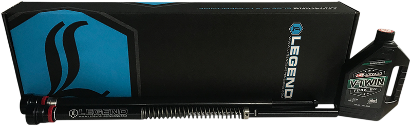 LEGEND SUSPENSION AXEO43 Inverted High-Performance Front End Suspension System - 43 mm  2018-2021 Softail Sport Glide