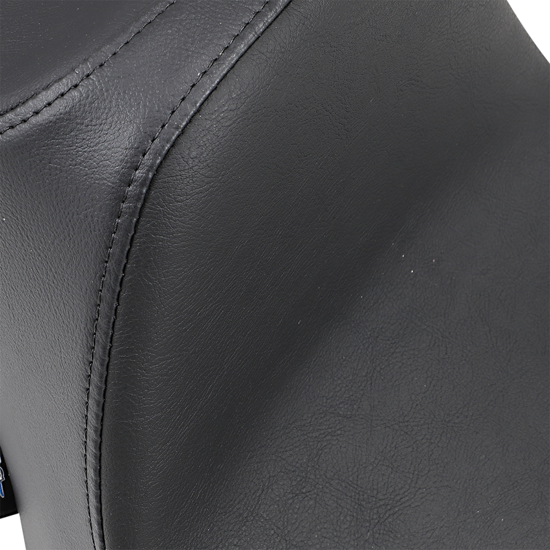 DRAG SPECIALTIES Predator III Smooth Vinyl Seat - Black - Sportster '04-'22