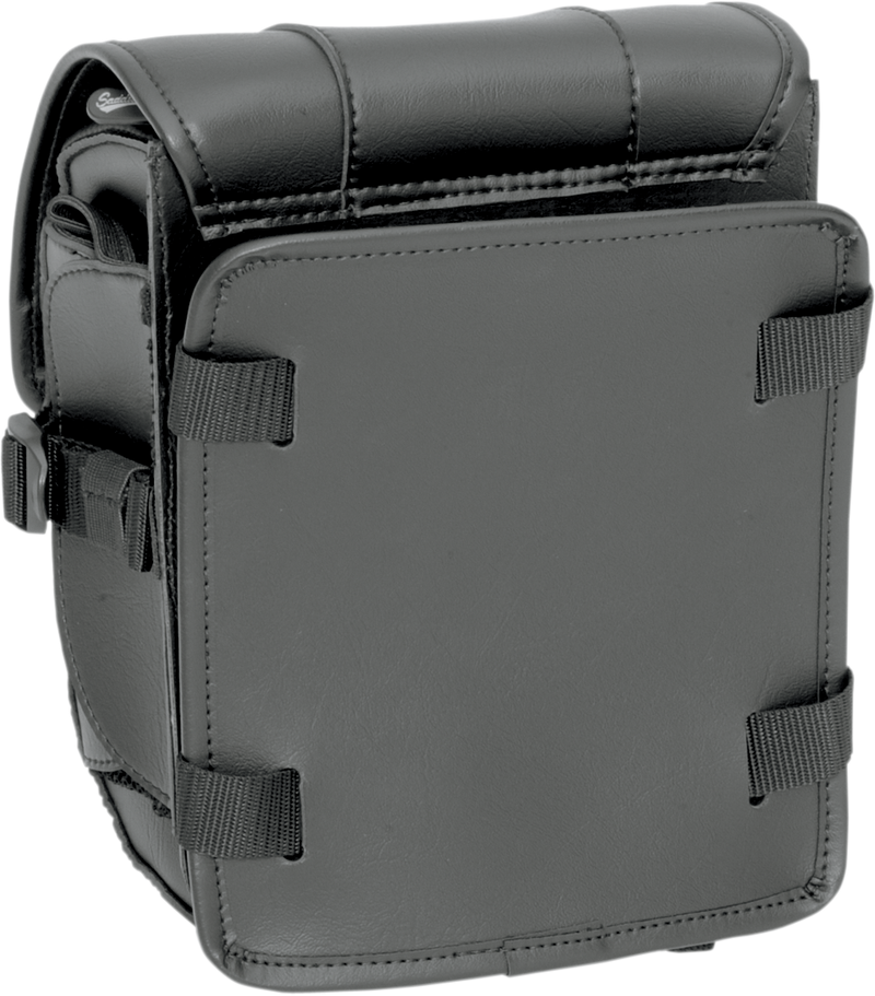 SADDLEMEN Sissy Bar Bag - Deluxe - Black