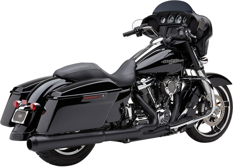 COBRA Powr-Flo 2:1 Exhaust - Black - '17-'20 FL