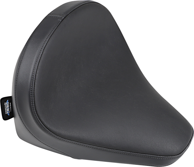 Drag Specialties 3/4 Solo Seat - Black Vinyl
