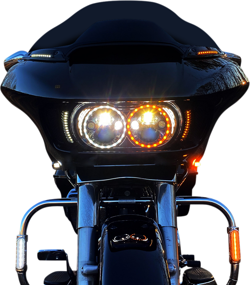 CUSTOM DYNAMICS ProBEAM Road Glide Turn Signals - Chrome