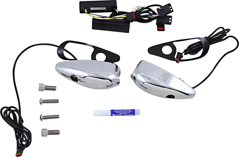 CUSTOM DYNAMICS ProBEAM Road Glide Turn Signals - Chrome