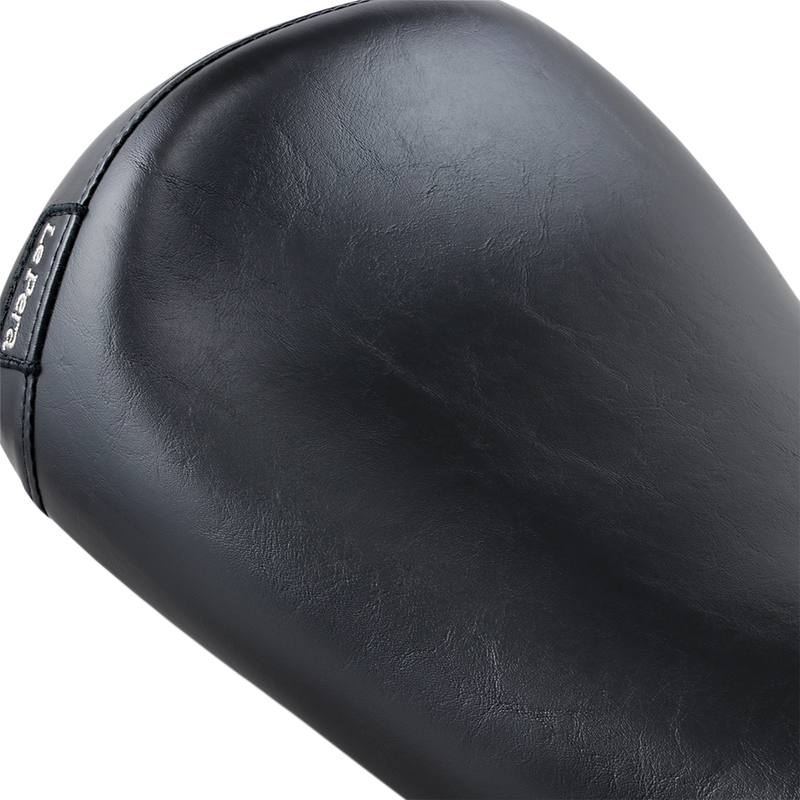 LE PERA Bare Bones Solo Seat - Smooth - Black - Sportster '82-'03