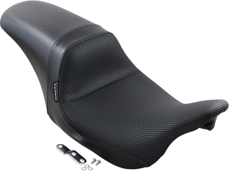LE PERA Daytona Sport Seat - Basketweave - Black - Touring '08-'23