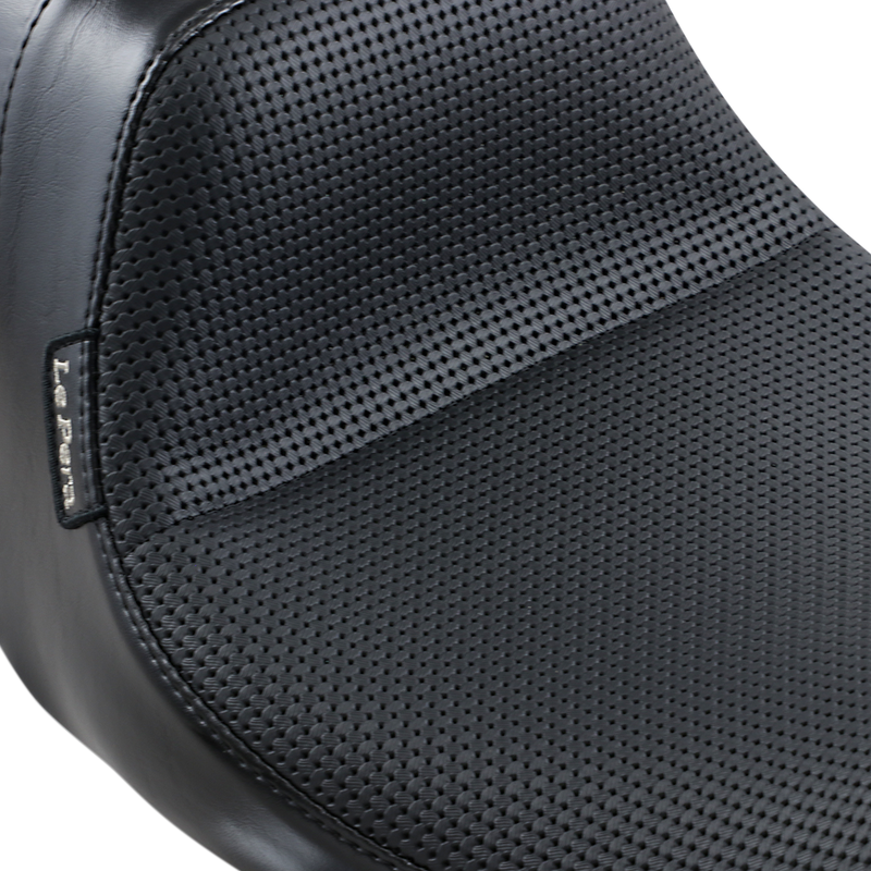 LE PERA Daytona Sport Seat - Basketweave - Black - Touring '08-'23
