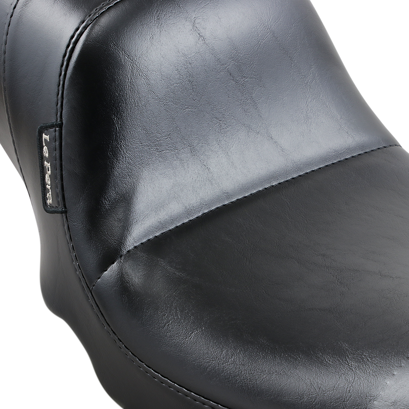LE PERA Daytona Sport Seat - Smooth - Black - Dyna '06-'17