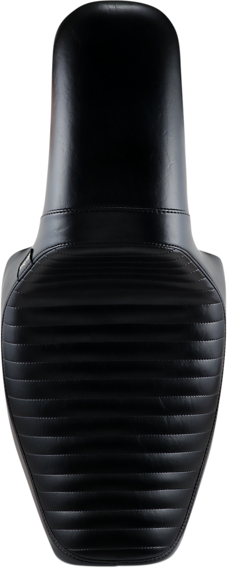 LE PERA Daytona Sport Seat - Pleated - Black - FXR '82-'00