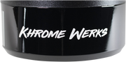 KHROME WERKS 4-1/2" Klassic Tip - Right - Black Powdercoat 200659P