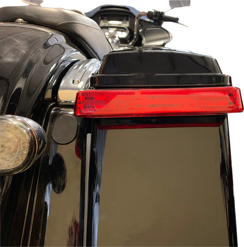 CUSTOM DYNAMICS ProBEAM® LED Sequential BAGZ™ Saddlebag Lights - Chrome/Red