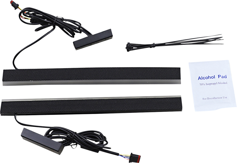 CUSTOM DYNAMICS Dual Color Plasma Rods - 10" - Smoke Lens