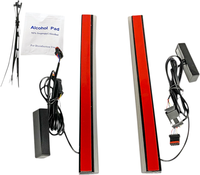 CUSTOM DYNAMICS Dual Color Plasma Rods - 10" - Smoke Lens