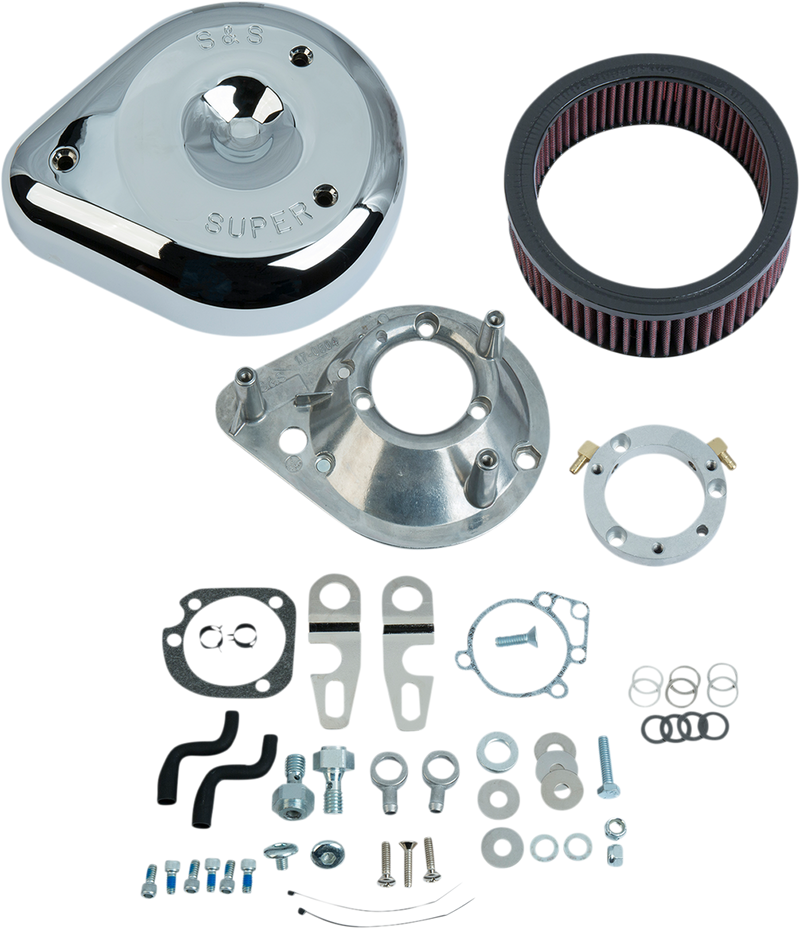 S&S CYCLE Teardrop Air Cleaner - Chrome