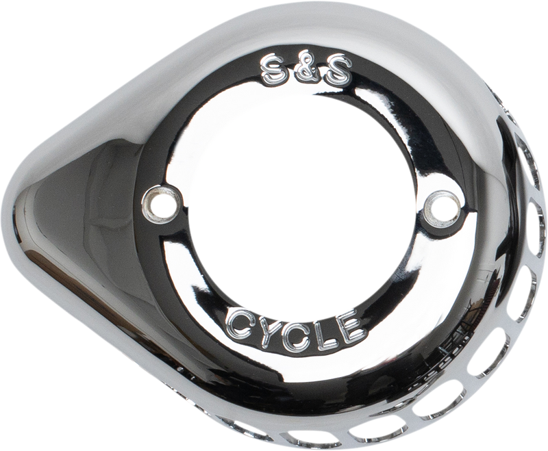 S&S CYCLE Air Cleaner Cover - Air Stinger Teardrop - Chrome