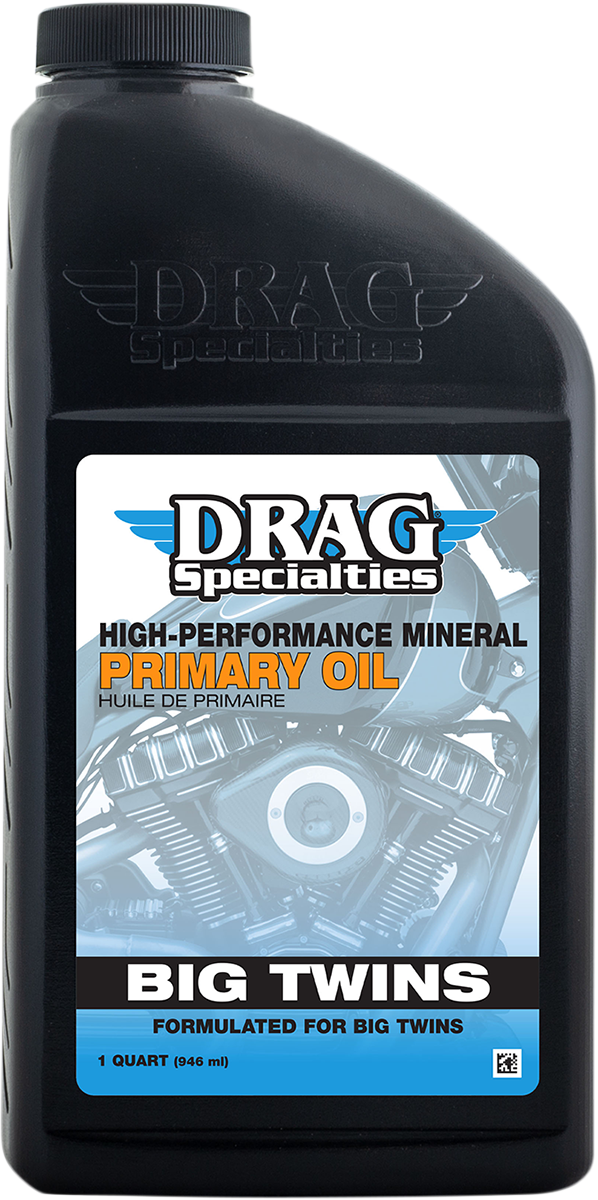DRAG SPECIALTIES High-Performance Mineral Primary Oil - 1 Quart