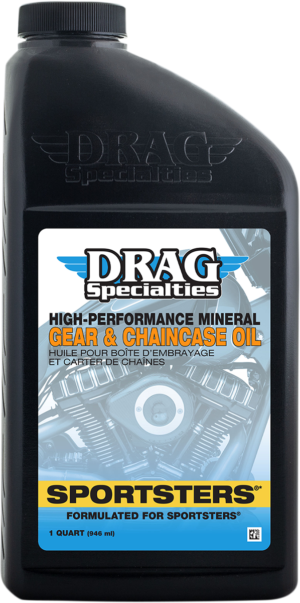 DRAG SPECIALTIES High-Performance Mineral Gear and Chaincase Oil for Sportsters® - 1 Quart