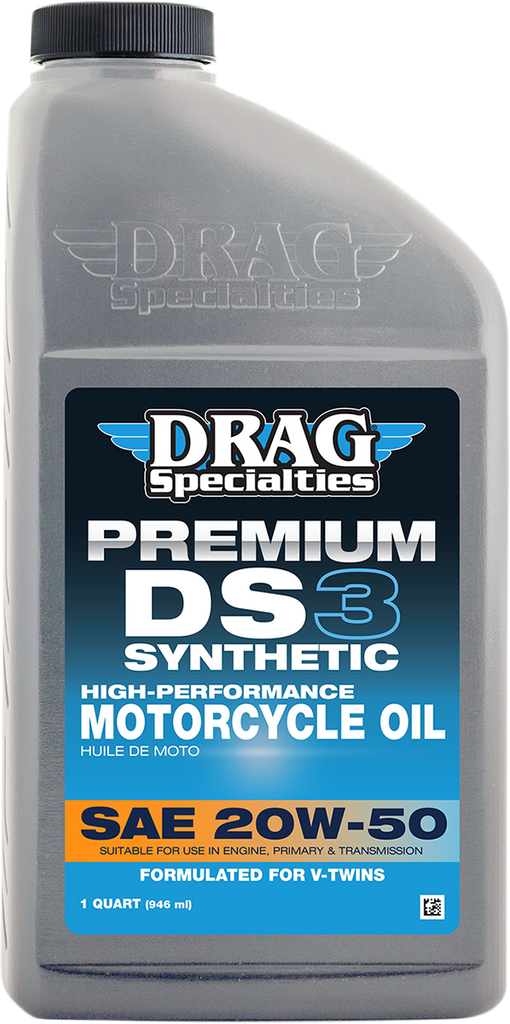 DRAG SPECIALTIES DS3 Premium Full Synthetic Engine Oil - 20W-50
