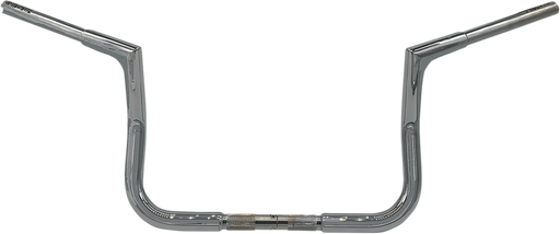 FAT BAGGERS INC. 1-1/4" EZ Install Flat Top Handlebar - 10" - Chrome 705010