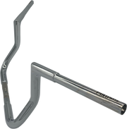 FAT BAGGERS INC. 1-1/4" EZ Install Flat Top Handlebar - 10" - Chrome 705010