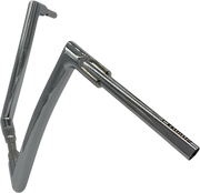 FAT BAGGERS INC. 1-1/2" EZ Install Flat Top Handlebar - 14" - Chrome 608014