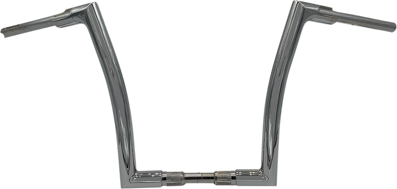 FAT BAGGERS INC. 1-1/2" EZ Install Flat Top Handlebar - 14" - Chrome 608014