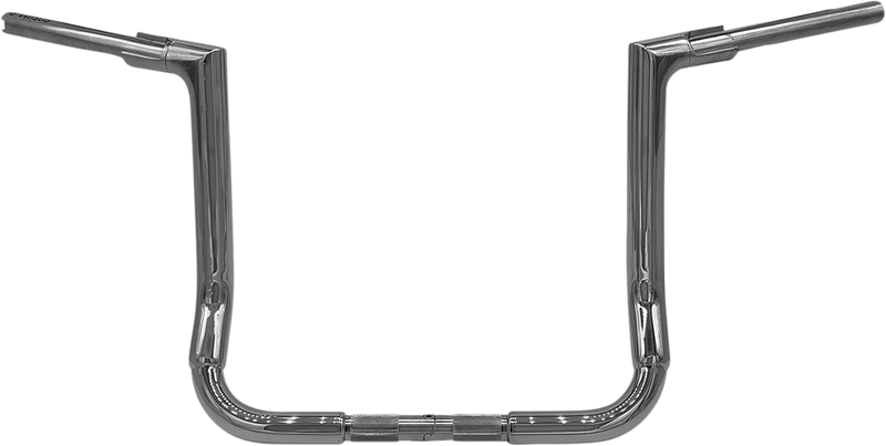 FAT BAGGERS INC. 1-1/2" EZ Install Flat Top Handlebar - 14" - Chrome 605014