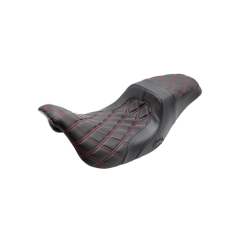 LIFESTYLE CYCLES - Performer Seat Touring - Carbon - Red Stitch - Touring '08-'23