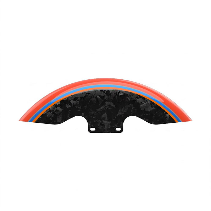 Advanblack Daybrake Carbon Fiber 19-inch Chopped Front Fender for '09-Up Harley Touring