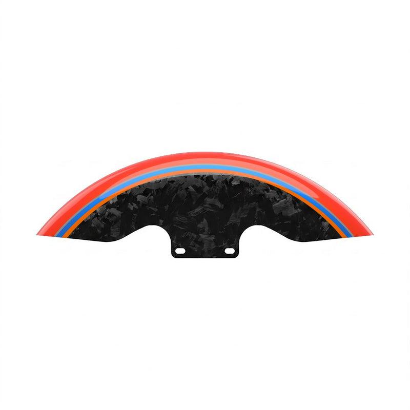 Advanblack Daybrake Carbon Fiber 19-inch Chopped Front Fender for '09-Up Harley Touring