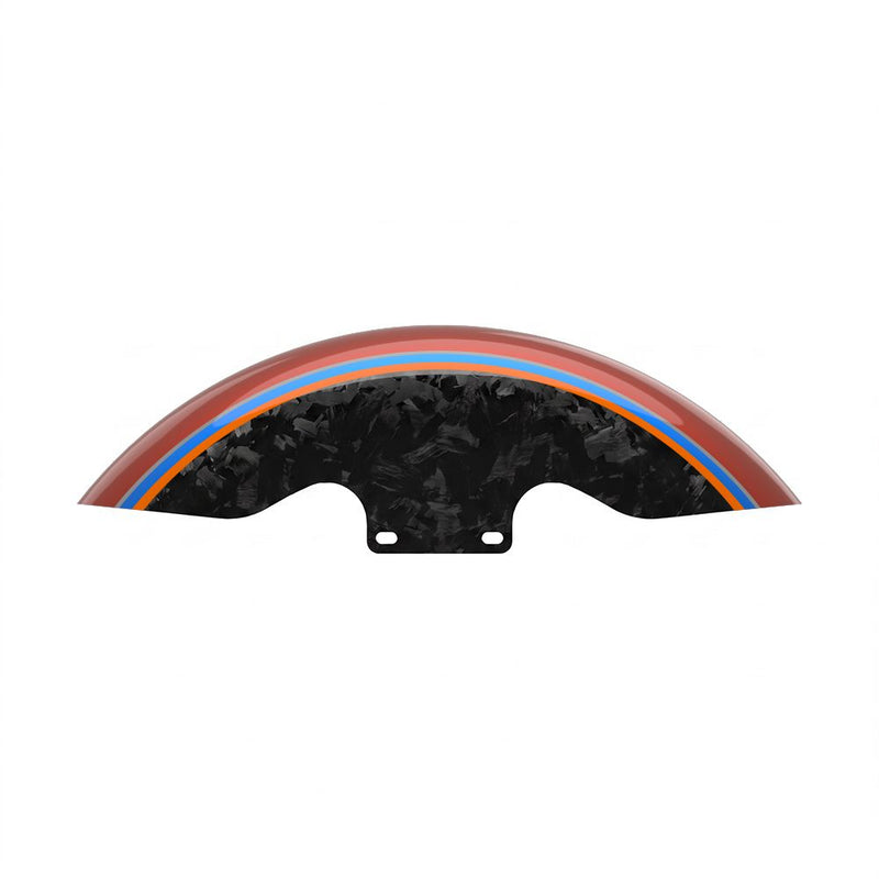 Advanblack Daybrake Carbon Fiber 19-inch Chopped Front Fender for '09-Up Harley Touring