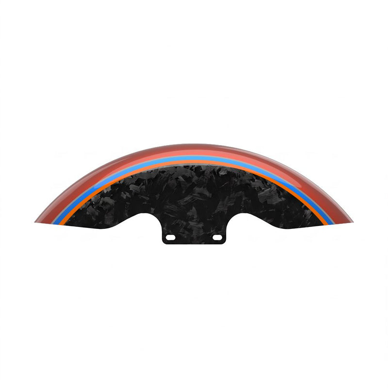 Advanblack Daybrake Carbon Fiber 19-inch Chopped Front Fender for '09-Up Harley Touring