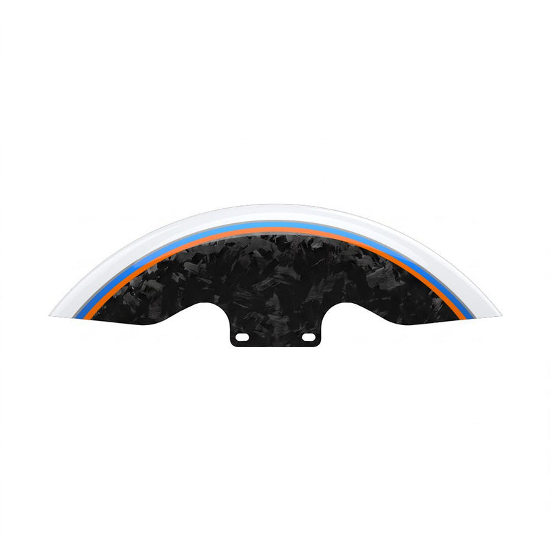 Advanblack Daybrake Carbon Fiber 19-inch Chopped Front Fender for '09-Up Harley Touring
