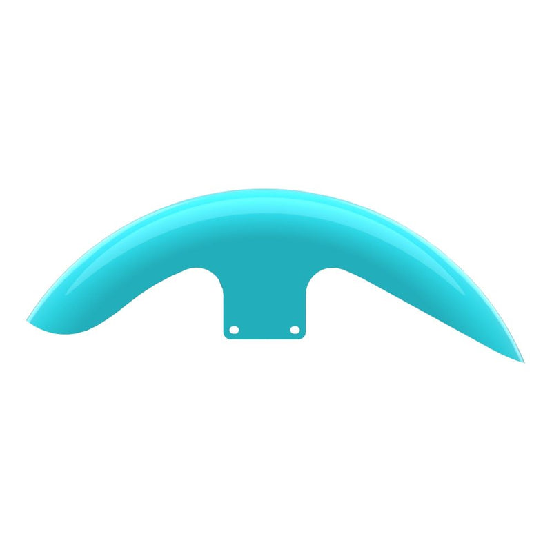 Advanblack Color Matched Performance 21-inch short front fender for '09-'23 Harley Touring