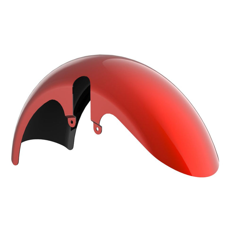Advanblack Color-Matched 18" Wide Fat Tire Front Fender for '23.5-Up Harley Touring