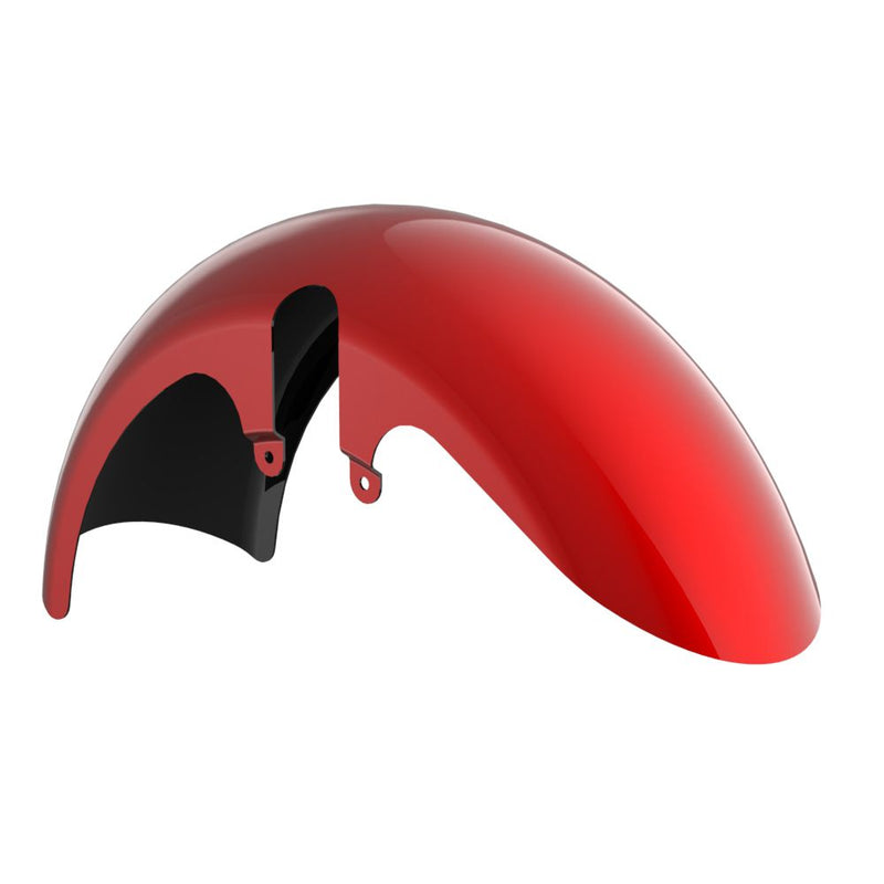 Advanblack Color-Matched 18" Wide Fat Tire Front Fender for '23.5-Up Harley Touring