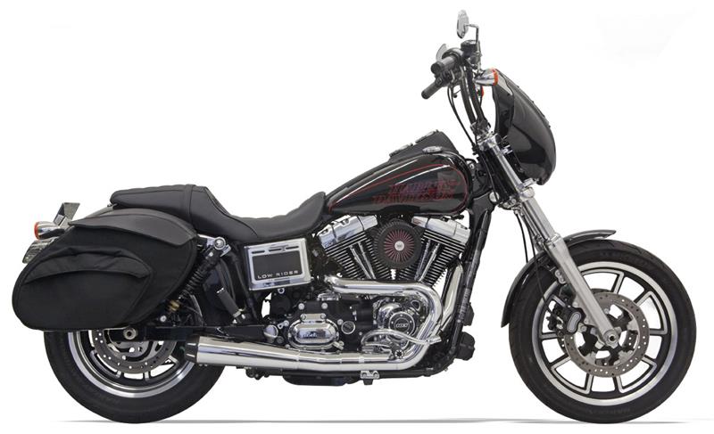 BASSANI XHAUST Road Rage 2:1 Exhaust System - Chrome - FXD '91-'17