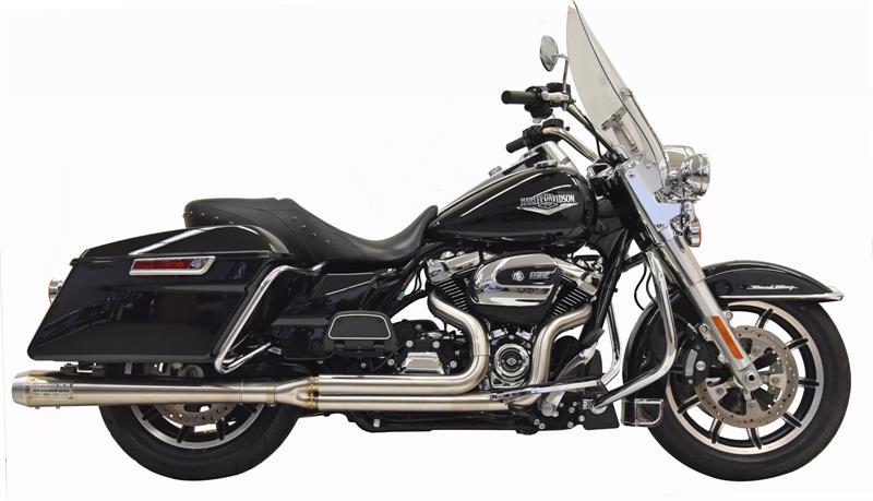 BASSANI XHAUST 50th Anniversary 2:1 Exhaust - Stainless Steel - '17-'24 TOURING