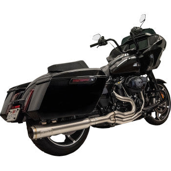 BASSANI XHAUST 1F78SS 2-into-1 High Horsepower Exhaust System - Stainless Steel - FLH/FLT '17-CURRENT (Pre-Order)