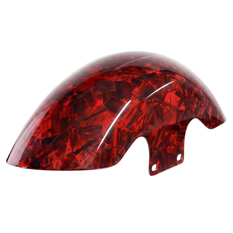 Advanblack Carbon Fiber 19-inch Chopped Front Fender for '09-Up Harley Touring